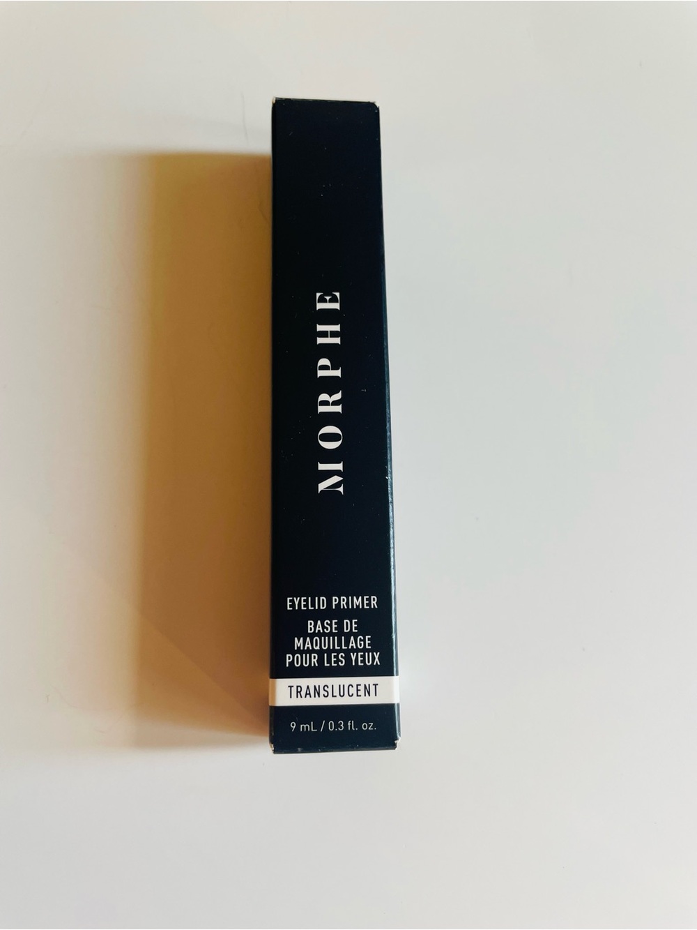 Morphe Translucent Eyelid Primer - Black Packaging
